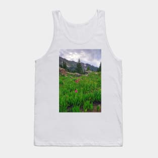 High Alpine Wildflowers Tank Top